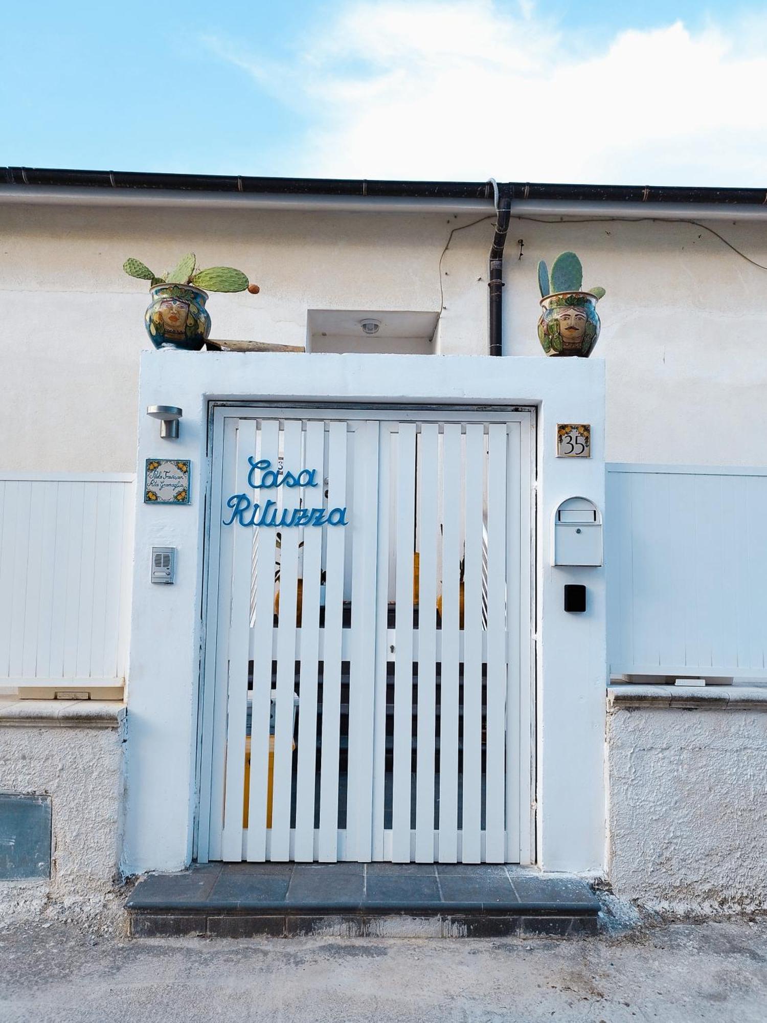 Casa Rituzza Apartment San Leone Exterior foto